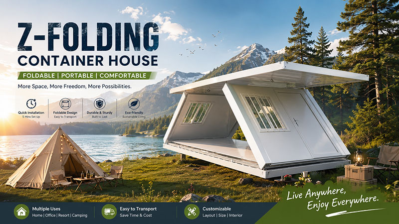 Why Z-Folding Container Houses Are Becoming the Preferred Choice for Large-Scale Accommodation Projects Why Z-Folding Container Houses Are Becoming the Preferred Choice for Large-Scale Accommodation Projects