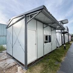 Construction de maisons modulaires préfabriquées