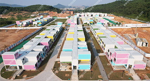 Quel projet de maison de conteneurs parfait à grande échelle de Moneybox