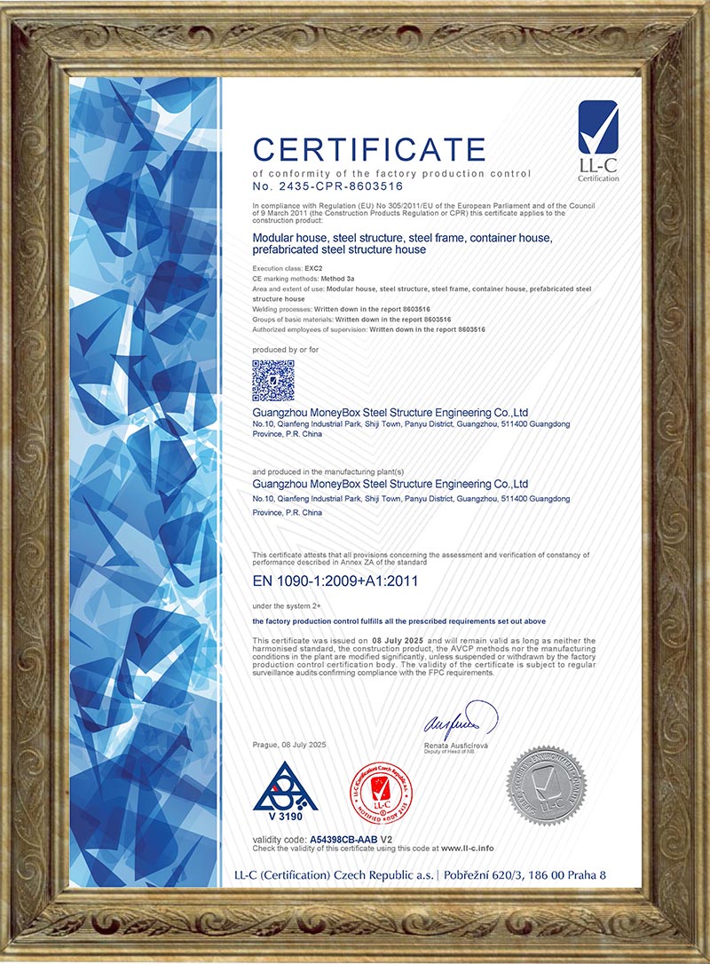 Certification CE